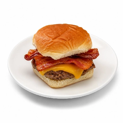 White Castle Sliders Double Bacon Cheese