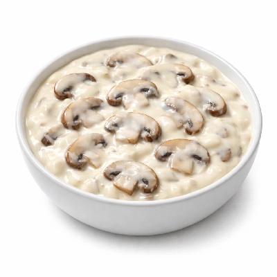 White Sauce with Mushrooms