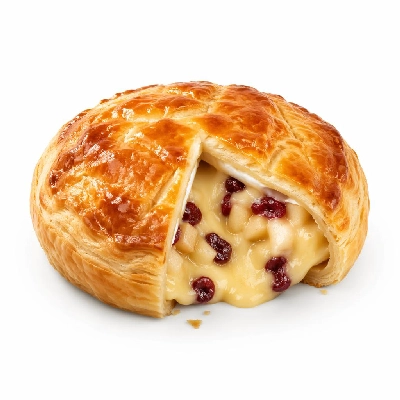 Whole Foods Market Recipes Appetizers Brie En Croute with Apples and Cranberries