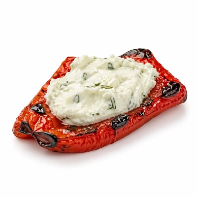 Whole Foods Market Recipes Appetizers Grilled Peppers with Herbed Goat Cheese