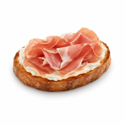 Whole Foods Market Recipes Appetizers Robiola and Prosciutto Bruschetta