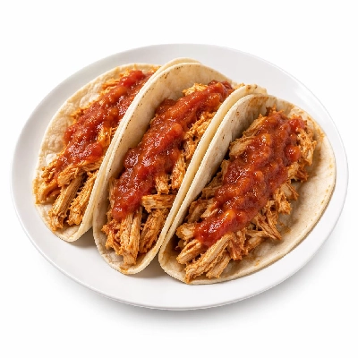 Whole Foods Market Recipes Chicken Breakfast Tacos with Sweet and Mild Salsa