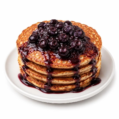 Whole Foods Market Recipes Cinnamon Pancakes with Blueberry Compote