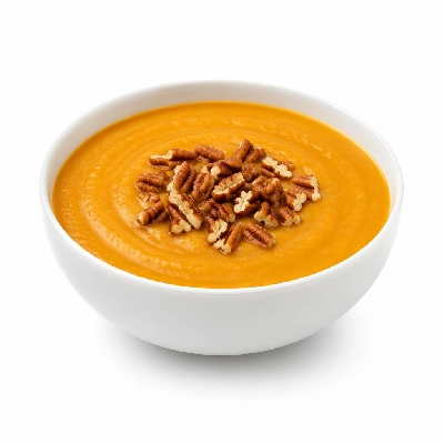 Whole Foods Market Recipes Dairy Free Butternut Squash Soup with Toasted Pecans