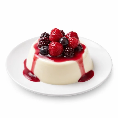 Whole Foods Market Recipes Desserts Buttermilk Panna Cotta with Berries