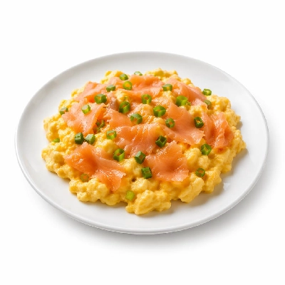 Whole Foods Market Recipes Eggs with Lox and Scallions