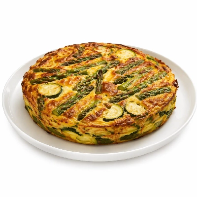 Whole Foods Market Recipes Main Dishes Asparagus and Zucchini Torta