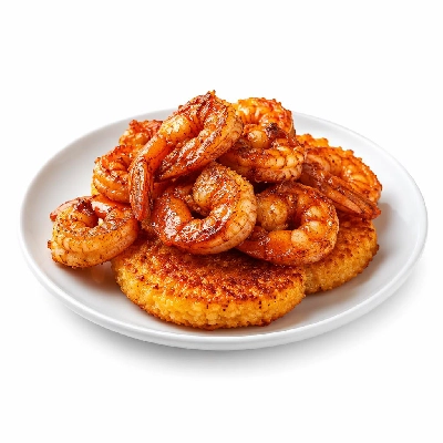Whole Foods Market Recipes Main Dishes Cajun Spiced Shrimp and Grits Cakes