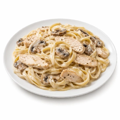 Whole Foods Market Recipes Main Dishes Chicken and Mushroom Fettuccini