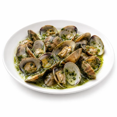 Whole Foods Market Recipes Main Dishes Clams in Green Sauce