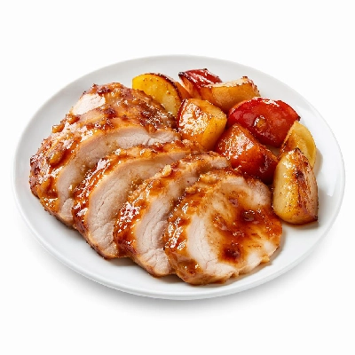 Whole Foods Market Recipes Main Dishes Ginger Glazed Turkey with Roasted Fruits