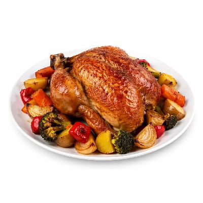 Whole Foods Market Recipes Main Dishes Home Style Roasted Chicken with Vegetables