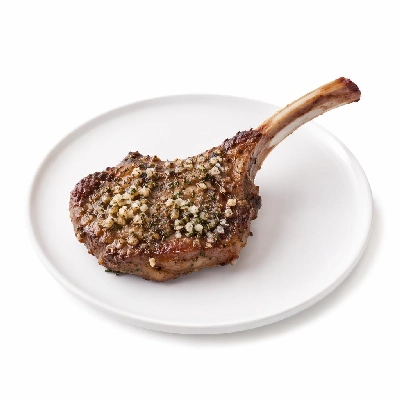 Whole Foods Market Recipes Main Dishes Lamb Chops with Persillade and Grey Sea Salt