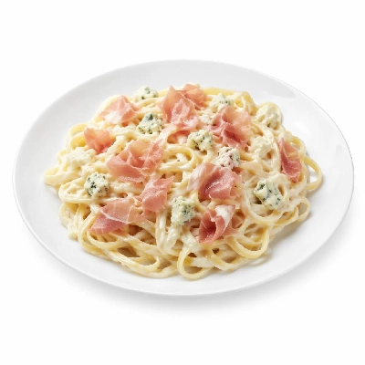 Whole Foods Market Recipes Main Dishes Linguine with Prosciutto and Gorgonzola
