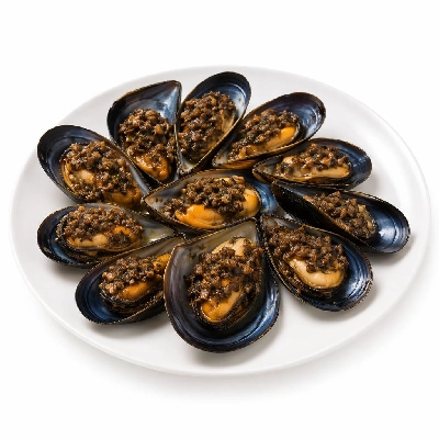 Whole Foods Market Recipes Main Dishes Mussels with Mushroom Duxelles