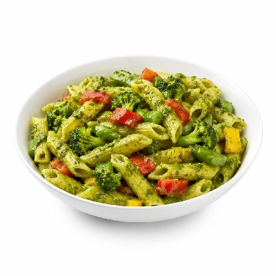 Whole Foods Market Recipes Main Dishes Pasta with Herb Puree and Vegetables
