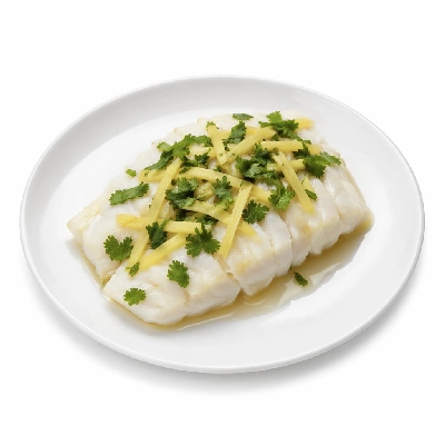 Whole Foods Market Recipes Main Dishes Poached Halibut with Ginger and Cilantro