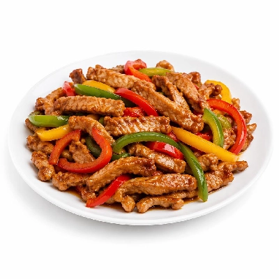 Whole Foods Market Recipes Main Dishes Pork and Pepper Stir Fry