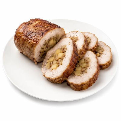 Whole Foods Market Recipes Main Dishes Pork Tenderloin with Apple and Rye Stuffing