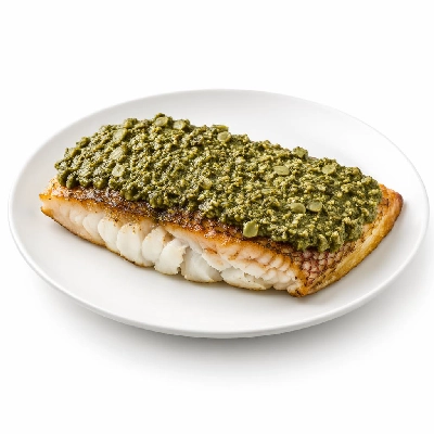 Whole Foods Market Recipes Main Dishes Red Snapper with Pumpkin Seed Pesto