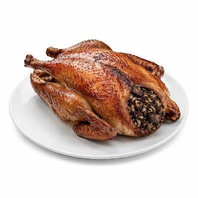 Whole Foods Market Recipes Main Dishes Roasted Pheasant with Wild Rice and Mushroom Stuffing