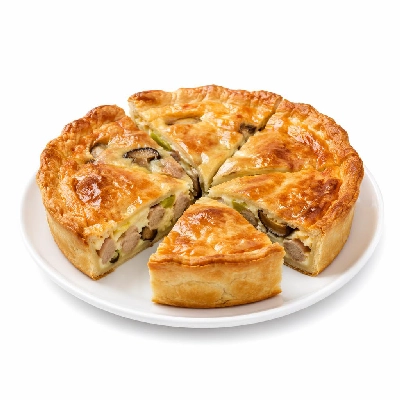 Whole Foods Market Recipes Main Dishes Shiitake Leek and Chicken Sausage Pie