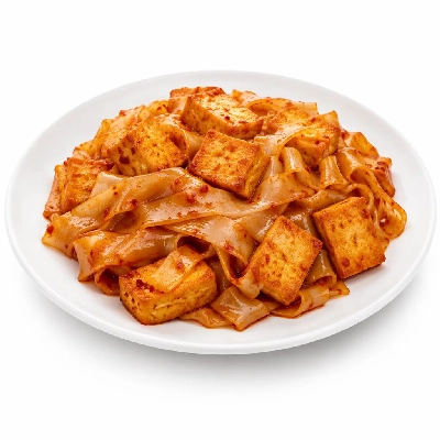 Whole Foods Market Recipes Main Dishes Spicy Thai Tofu with Rice Noodles