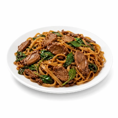 Whole Foods Market Recipes Main Dishes Thai Noodles with Beef and Basil