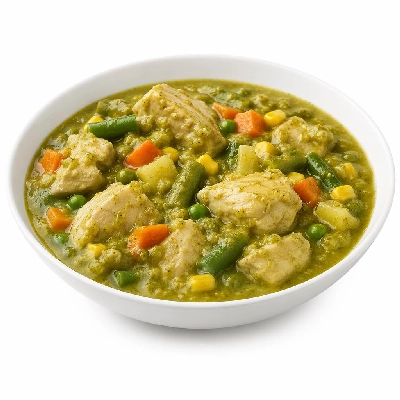 Whole Foods Market Recipes Main Dishes Tomatillo Mole with Chicken and Vegetables