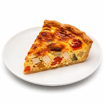 Whole Foods Market Recipes Main Dishes Turkey and Roasted Vegetable Quiche