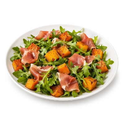 Whole Foods Market Recipes Salads Arugula with Roasted Butternut Squash and Prosciutto