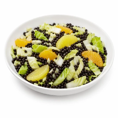 Whole Foods Market Recipes Salads Black Beluga Lentils with Endive Citrus