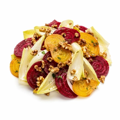 Whole Foods Market Recipes Salads Endive and Beet with Walnut Tarragon Vinaigrette