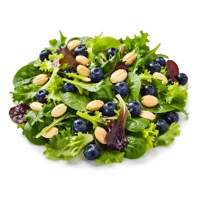 Whole Foods Market Recipes Salads Green with Marcona Almonds and Blueberries