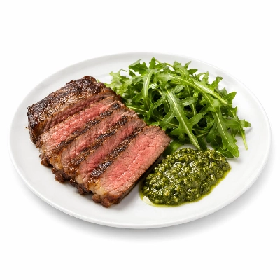 Whole Foods Market Recipes Salads Seared Beef with Fresh Basil Pesto and Arugula