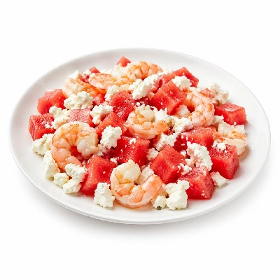Whole Foods Market Recipes Salads Shrimp Watermelon and Goat Cheese