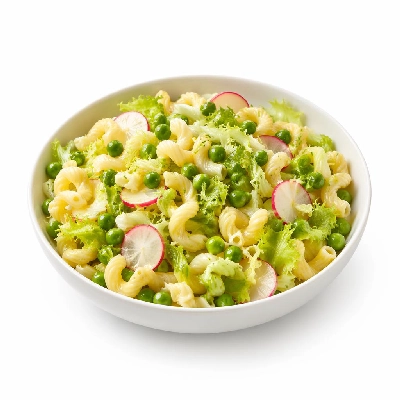Whole Foods Market Recipes Salads Spring Pasta with Escarole Radishes and Peas