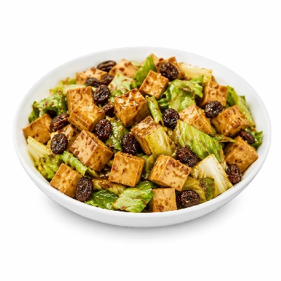Whole Foods Market Recipes Salads Tofu with Chutney and Raisins