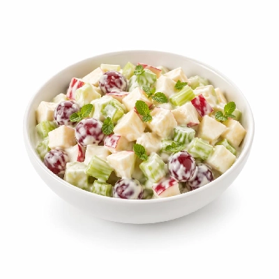 Whole Foods Market Recipes Salads Waldorf with Honey Yogurt Dressing and Fresh Mint