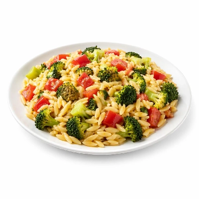 Whole Foods Market Recipes Salads Warm Orzo with Broccoli and Tomatoes