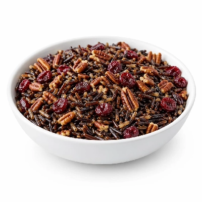 Whole Foods Market Recipes Salads Wild Rice with Pecans and Cranberries
