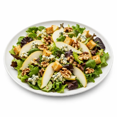 Whole Foods Market Recipes Salads Winter with Pears Walnuts and Roquefort Croutons