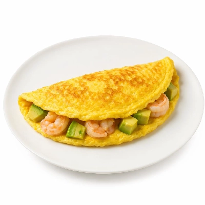 Whole Foods Market Recipes Shrimp and Avocado Omelet
