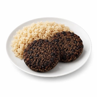Whole Foods Market Recipes Side Dishes Black Bean Cakes with Brown Rice