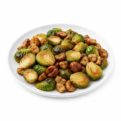 Whole Foods Market Recipes Side Dishes Brussels Sprouts with Roasted Chestnuts