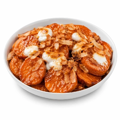Whole Foods Market Recipes Side Dishes Coconut Marshmallow Spiced Sweet Potatoes