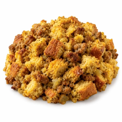 Whole Foods Market Recipes Side Dishes Cornbread and Sourdough Dressing with Turkey Sausage