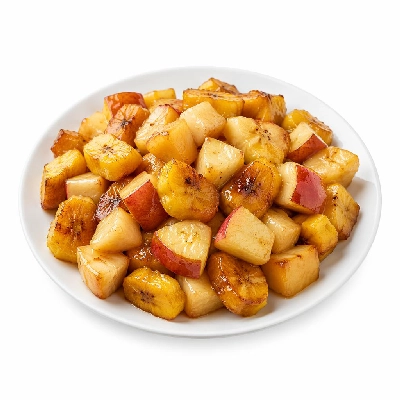 Whole Foods Market Recipes Side Dishes Gingery Plantain Yam and Apple Saute