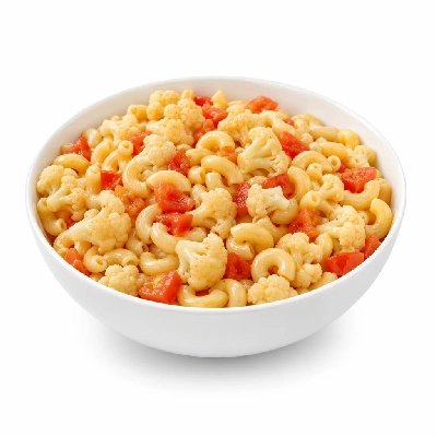 Whole Foods Market Recipes Side Dishes Macaroni with Cauliflower and Tomatoes