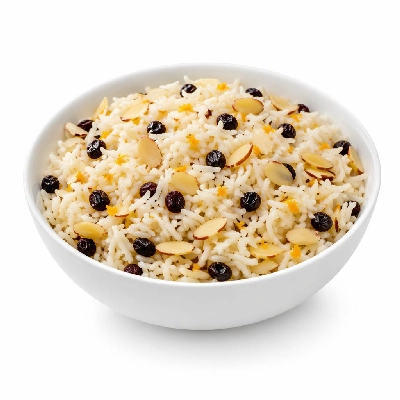Whole Foods Market Recipes Side Dishes Orange Scented Rice Pilaf with Currants and Almonds